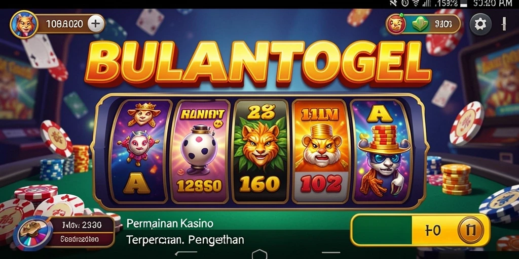 Tampilan gameplay Kasino di BULANTOGEL yang menggembirakan.