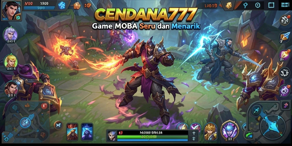 Tampilan gameplay CENDANA777 yang menegangkan dan penuh aksi.