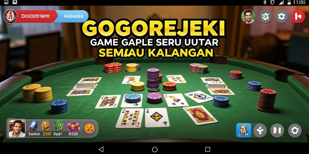 Tampilan screenshot gameplay GOGOREJEKI yang menarik dan seru.