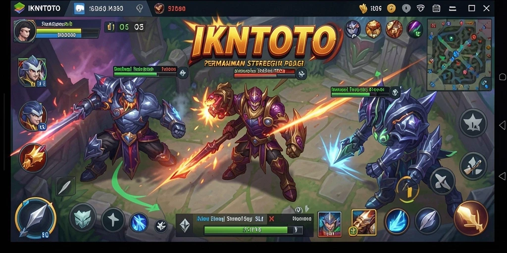 Tampilan gameplay <strong>IKNTOTO</strong> yang mendebarkan dan strategis dalam aksi.