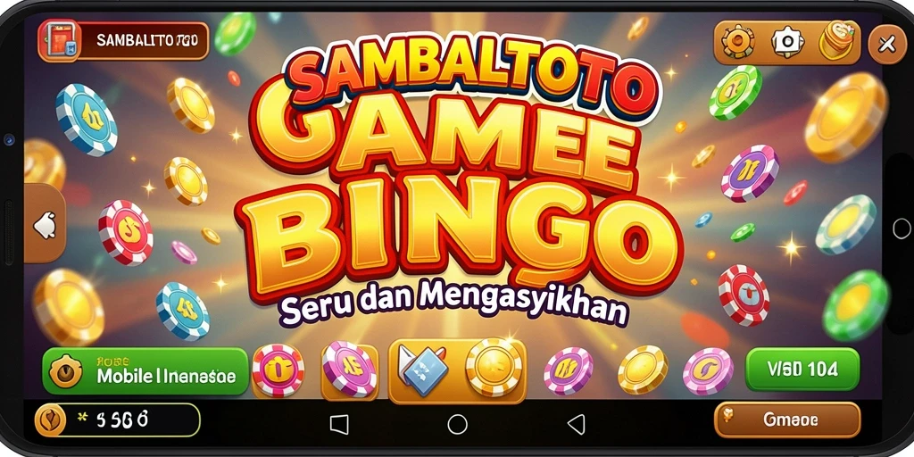Tampilan gameplay menarik dari SAMBALTOTO yang menampilkan suasana Bingo.